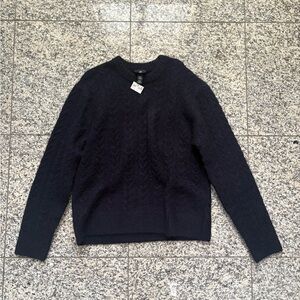 H&M Deep Purple Knit Sweater